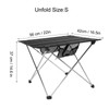 Portable Cloth desktop Folding Picnic Table BBQ Barbecue Desk Outdoor
