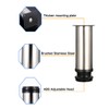 Drenky 4 Pcs Adjustable Legs 150mm Height Cabinet Legs Table