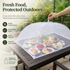 Foldable Mesh Food Cover for Indoor & Outdoor Dining –