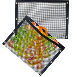 Kona Mesh Grill Bags - Non-Stick BBQ Grilling Bags for Veggies (Set of 2) - Reusable & Easy to Clean