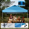 GOTRUTH 10x10 Canopy Replacement Top, Pop Up Tent with Air