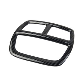 crosselec Carbon Fiber Rear Armrest Box AC Air Conditioner Outlet Vent Trim for 2016-2022 Honda Pilot for 2017-2024 Ridgeline for 2019-2024 Passport