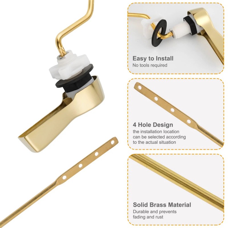 American Standard Universal Side Mount Toilet Handle Tank Flush Lever