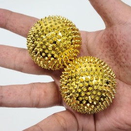 [Golden Acupressure Ball] Hand Acupressure Acupressure Ball Massager Massager golden acupressure ball 3ea