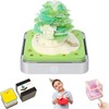 Qingning 3D Art Memo Pad 2025 Calendar, DIY Tree Notepad
