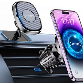 Car Magnet Phone Mount Magnetic Phone Holder for Car Dashboard Phone Holders for Your Car Magnetic Phone Mount Holder for All Smartphones & Tablet【Super Magnets】