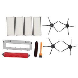 Vacuum Cleaner Accessories Kit Replacement Parts for Roborock S7 MaxV S7 MaxV Plus S7 MaxV Ultra Include Rubber Brush Hair Brush Filter