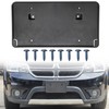 GZVKE Front License Plate Frame Mounting Bracket Tag Holder Textured