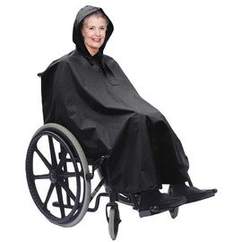 Bramble - Waterproof Wheelchair Poncho Cover Full Body Coverage, Windproof & Protects from Rain, Universal Fit for Mobility Scooter & Wheelchairs