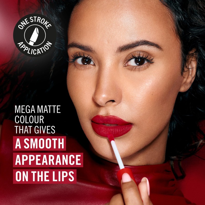 Rimmel London Lasting Mega Matte Liquid Lipstick, Long-Lasting, Hydrating, Vegan