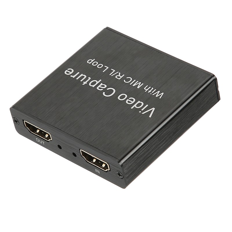 Video Capture Card USB2.0 HDMI Loop‑Out Support 4K Electronic Equipment