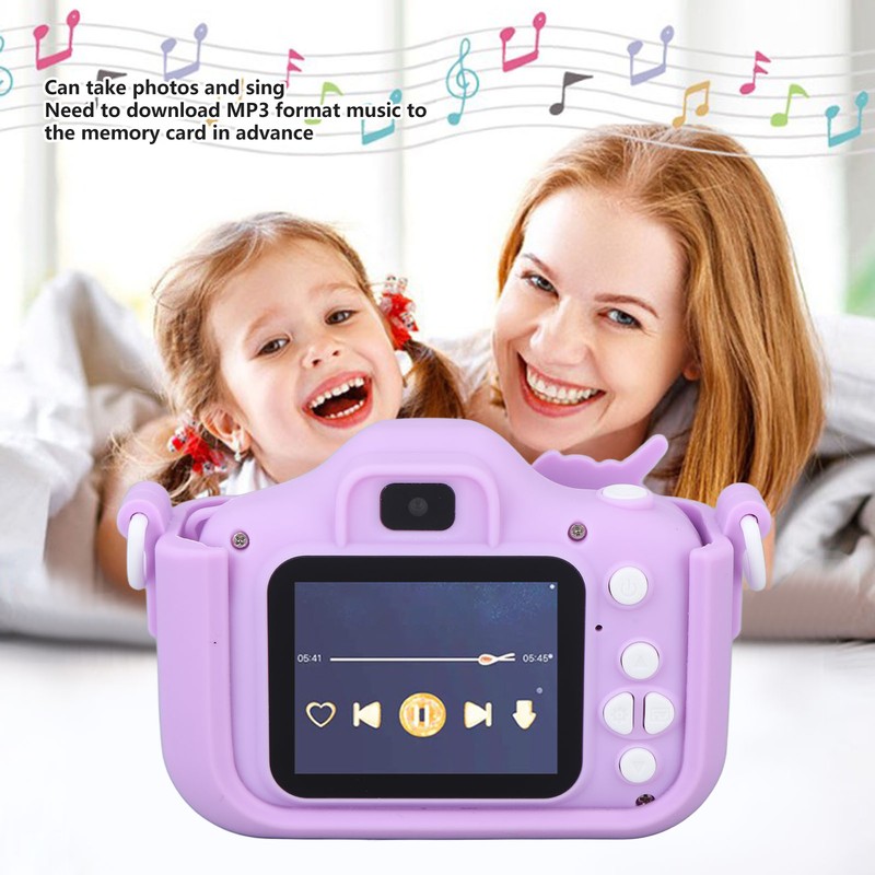Kids Camera Cute Dual Lens Auto Focus Photography Video Recording