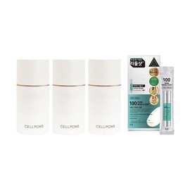 Cellphones Whale Creamy Solid Serum 50g x3 + VT Riddle Shot 100 Ampoule Pouch 10 Sheets / 셀폰즈 고래 크리미 고체세럼 50g x3 + 브이티 리들샷 100 앰플 파우치 10매