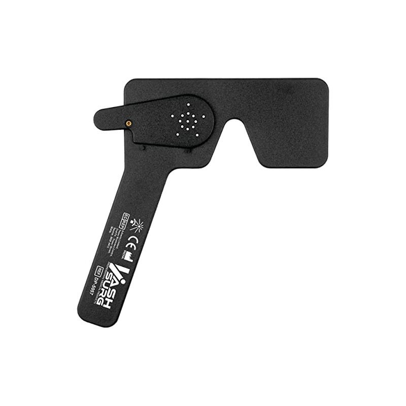 Lorgnette Pinhole Occluder Black Medical Eye Test Instrument