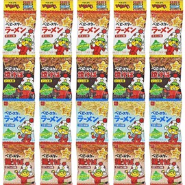 Baby Star Ramen 0.6oz Assorted Various 20 Packs Japanese Popular Famous Snack Ninjapo™ Japan