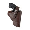 Barsony Brown Leather OW Holster for Snub Nose 2" 22