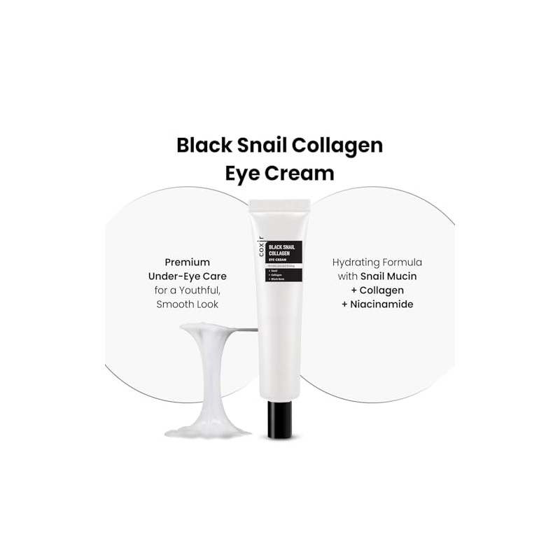 COXIR [Coxir]- Crema de ojos de colágeno de caracol negro