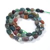 PLTbeads Indian Agate Pebble Nugget Oval Free Tumbled Stone 6-8mm