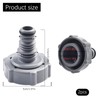 YJSDDNTY 2 x P6H1419 drain valve, drainage adapter for draining