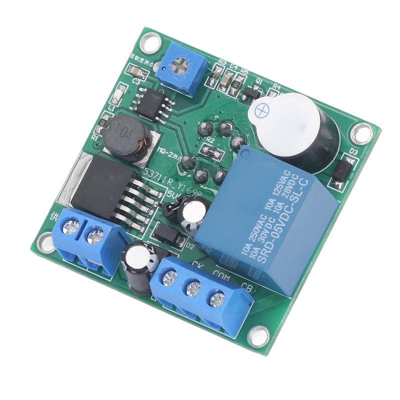 Smoke Sensor Module Switch PVC Light Sound Alarm Smoke Detector