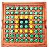 Othello Obversi Box Large Knobelholz Obversi Strategy Game, Turn Stone,