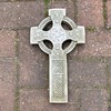 Darthome Ltd Ancient Stone Celtic Cross Tile Hanging Garden Ornament