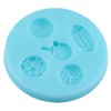 Sports Balls Fondant Molds Volleyball Basketball Silicone Mold