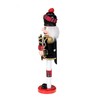 Clever Creations Platinum Scottish Bagpiper 14 Inch Traditional Wooden Nutcracker,