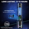Esgreen Rechargeable Flashlights High Lumens 2000 Single 2 Modes, Super