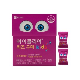 iClear Kids Gummies, 60 tablets, 1 unit / 아이클리어 키즈 구미, 60정, 1개