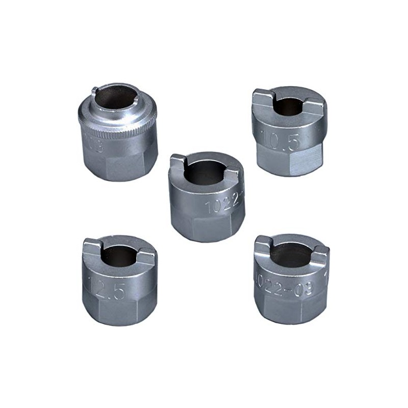 Alkan 1137 Special Inserts 5-Piece (Counter-Holder Socket/Pin Key) for Suspension