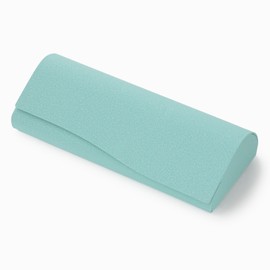 Looca Women's Glasses Case, Simple & Stylish, Slim, Stylish, Cute, Hard, ice green