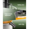 GDOR Powerful 1200W Juicer with Larger 3.2" Feed Chute, Titanium