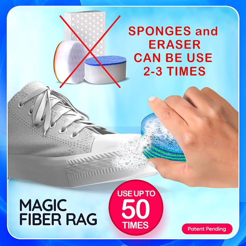 Instant Shoe Cleaner- Sneaker Sole Cleaner Stain Remover- Shoe Eraser