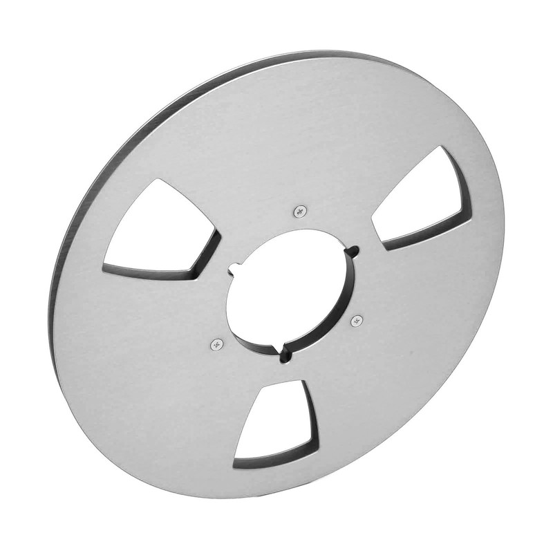 1/4 10.5 Inch Empty Takeup Reel 3 Hole Aluminum Alloy