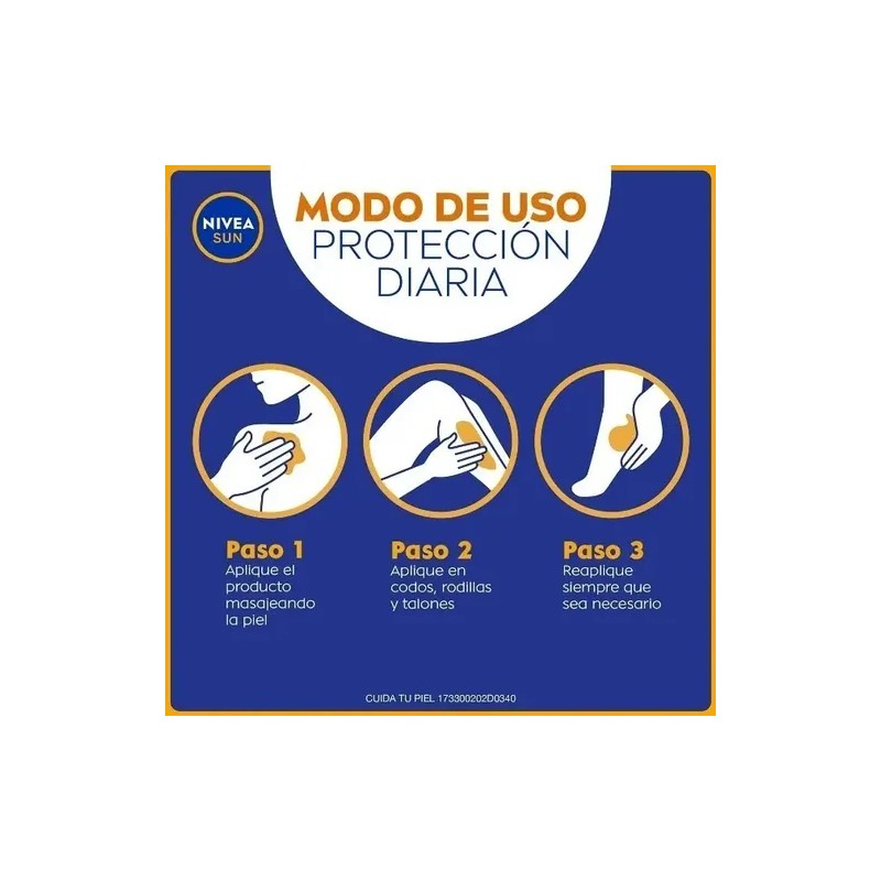 Protector Solar Nivea Sun Protección Hidratación 50 125ml Nivea Sun