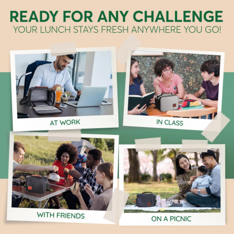 Umami Insulated Lunchbreak Blue with icepack