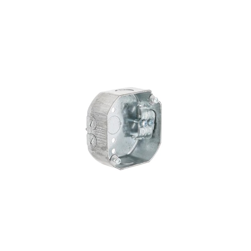 Hubbell-Raco 146 1-1/2-Inch Deep, 1/2-Inch Side Knockouts, Side holes, NMSC