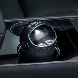 YAC 차량용 재떨이 dome형 HY-412 재털이 자동차용품 카딱 YAC Car Ashtray Dome Type HY-412 Car Accessory Cardak