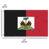 3×5 FT Old Haiti(1964–1986) Flag, Large 100D Former Haitian National