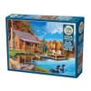 Cobble Hill 500 Piece Puzzle - Loon Lake - Sample