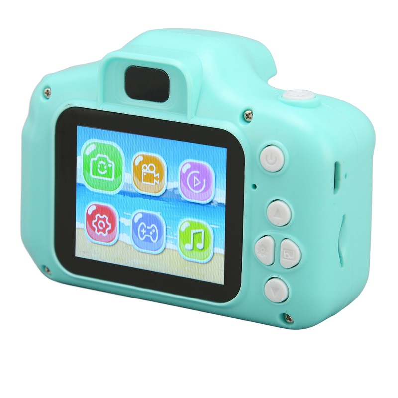 Kids Camera Cartoon Cute Rounded Design 2 Inch IPS Screen