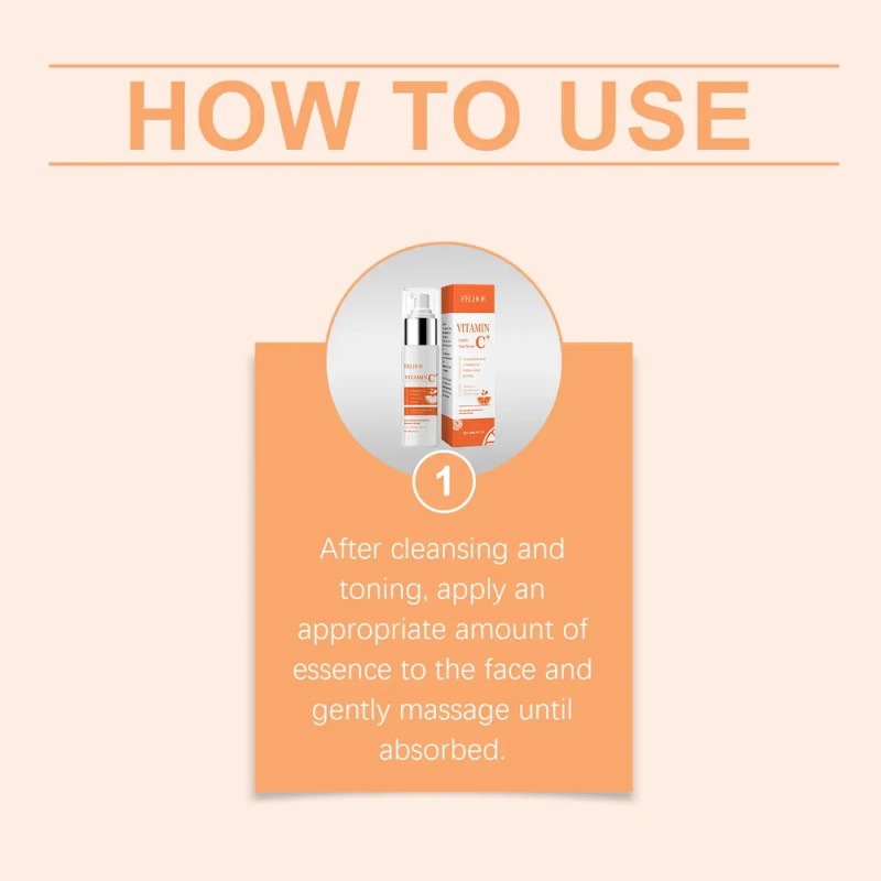 Esencia Facial Hidratante De 30 Ml Con Vitamina C