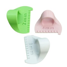 3 modelli di cucito, righello, trapuntatura, guide di misurazione per patchwork, cucito, per trapuntare tessuti