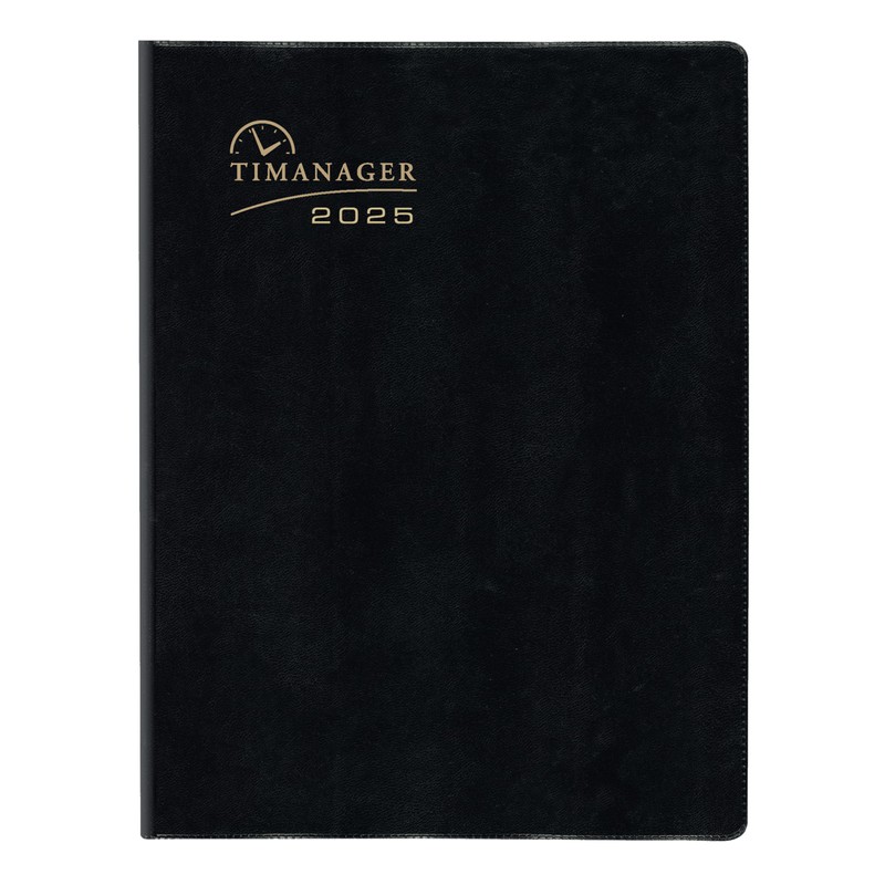Blueline® 2025 Timanager® Planifi-Action® Weekly/Monthly Planner, Appointment Book, 13 Months,