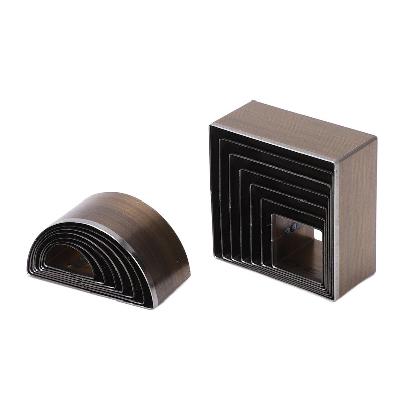 14 Pcs Leather Cutting Mold 2 Shape Exquisite High Carbon