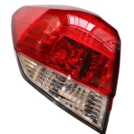 EnSyuSuMa Fit For 2010 2011 2012 2013 2014Subaru Outback Tail Light Assembly Left Driver Side Taillights Red Halogen Tail Lamps 84912Aj10A 84912Aj09A (Left Rear Tail Light)