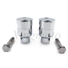 AfterMokit Replacement for 7/8 inch Handlebar Riser Extension Upward Mount Extender Universal fit for Honda Harley Davidson Kawasaki Suzuki Yamaha Chorme