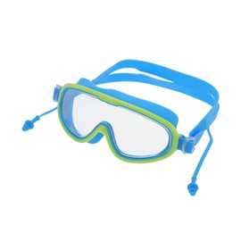 [RENEWREVITAL] ゴーグル 子供 水中メガネ 曇り止め スイミングゴーグル 水中ゴーグル 男女兼用 フリーサイズ 調整可能 ブルー