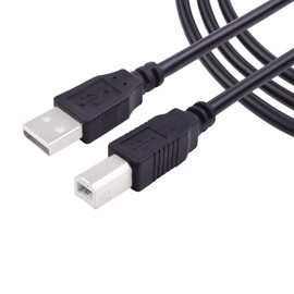 Tobysome PIXMA Printing Cable USB Printing Cable 2.0 to Computer Compatible with Canon PIXMA TR7520,TR7020,TR4520,TR4527,TR8520,TR8620,MX532, MX922,MX870, MX472,MX492,iX6820,IP8720 USB Printing Cable